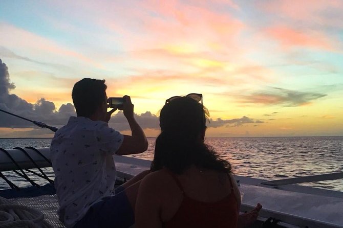 2 Hour Champagne Sunset Cruise from Grace Bay, Providenciales (Adult Only) - The best moment: sunset over the water