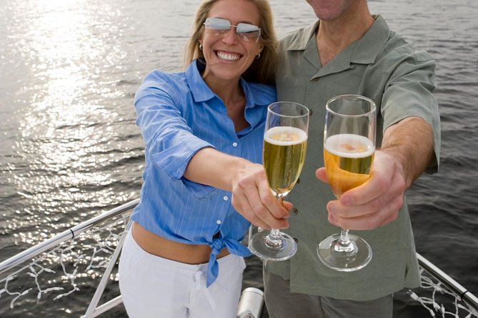 2 Hour Champagne Sunset Cruise from Grace Bay, Providenciales (Adult Only) - Conch fritters, fish strips, and the first round