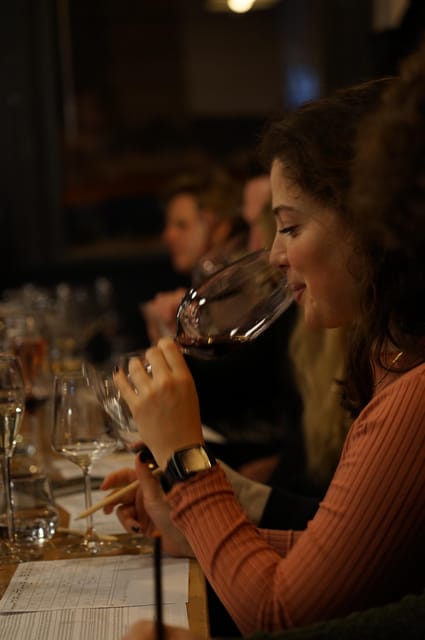 8-Tier Hungarian Wine Tasting in a Cozy Downtown Wine Bar - The first glass sets the pace