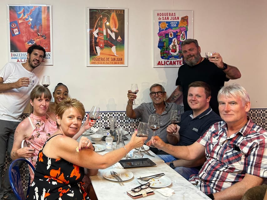 Alicante Best Wine Tasting & Tapas Club - What the two and a half hours feel like
