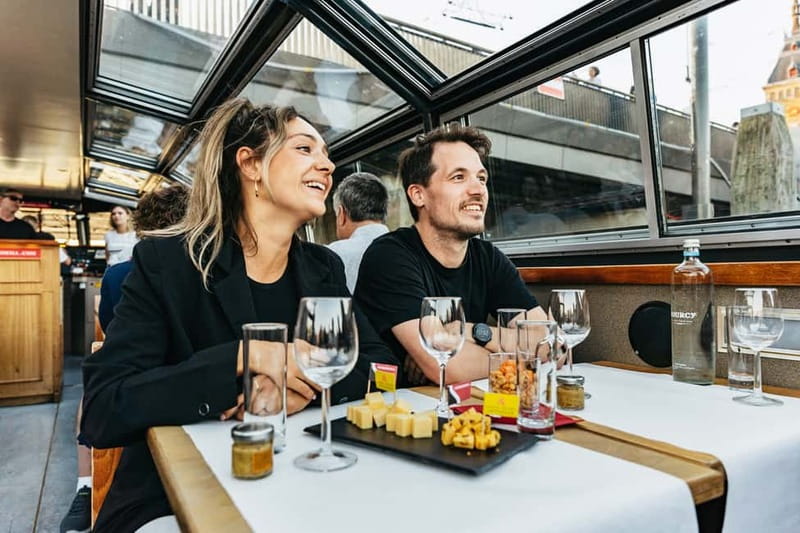 Amsterdam: Cozy Cheese & Wine Cruise Tasting Experience - Boarding at Damrak Pier 5