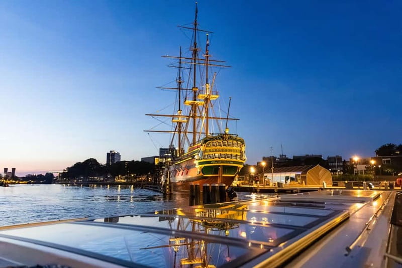 Amsterdam: Evening Cruise with Optional Wine and Snacks - Starting at Stadhouderskade 501