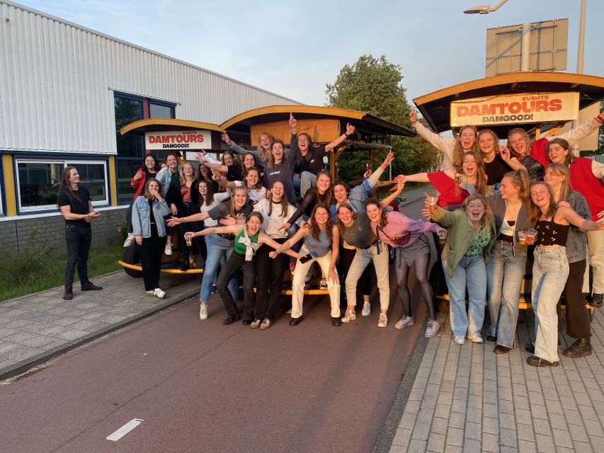 Amsterdam: Guided Beer Bike or Prosecco Bike Tour - The route and the industrial-area tradeoff