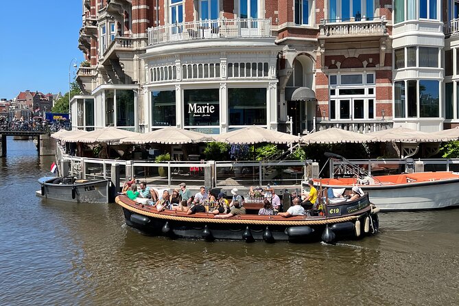 Amsterdam Luxury Boutique Boat tour with Unlimited Beer and Wine - The Magere Brug, or Skinny Bridge
