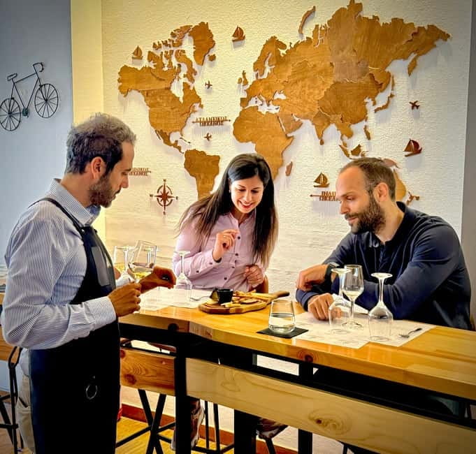 Athens: Acropolis Wine Tasting with Cheese and Olives - Beneath the Acropolis, Greek wine takes center stage