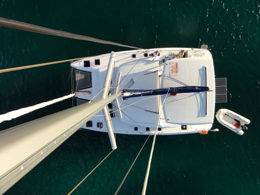 Athens: Catamaran Cruise with Fresh Lunch and Wine - Vouliagmeni Bay and the second swim