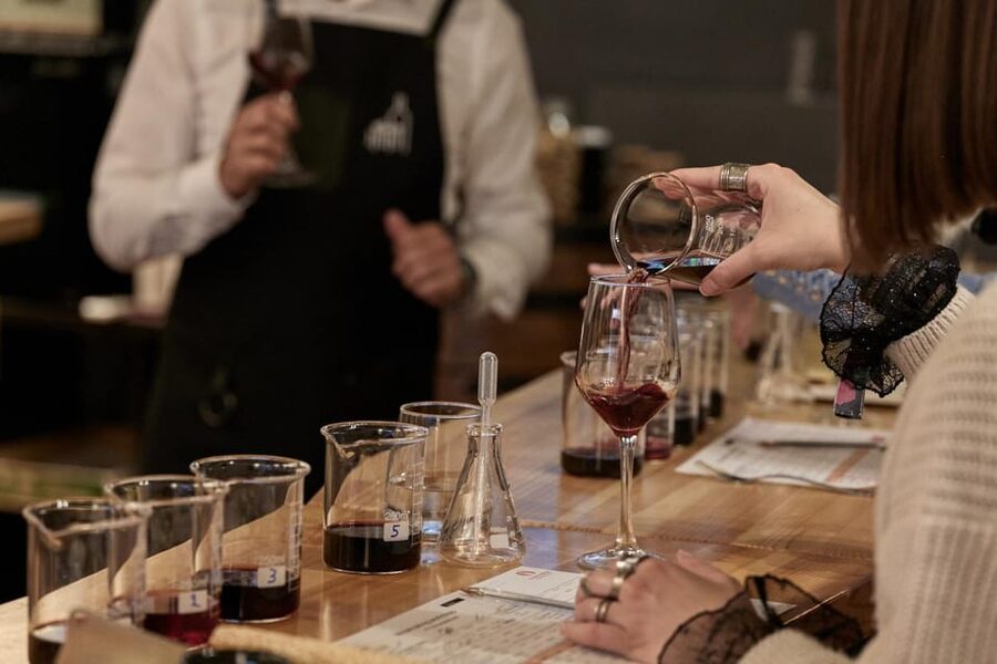Athens: Create Your Own Wine-Workshop under the Acropolis - Cheese, olives, and rusks keep the tasting social
