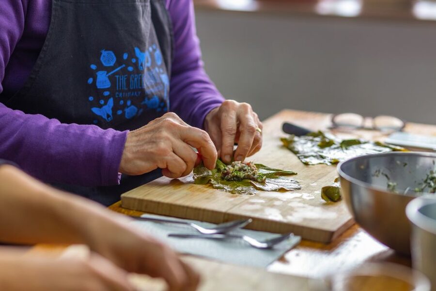 Athens: Food Market Visit and Cooking Class with Wine - Starting at The Greek Kitchen on Athinas 36