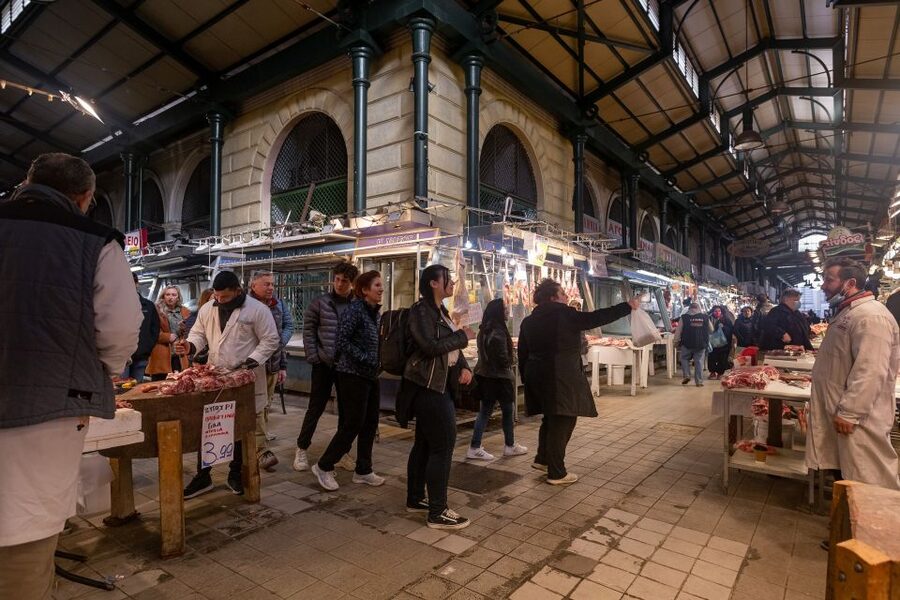 Athens: Food Market Visit and Cooking Class with Wine - Imam baildi, tzatziki, and the Greek table