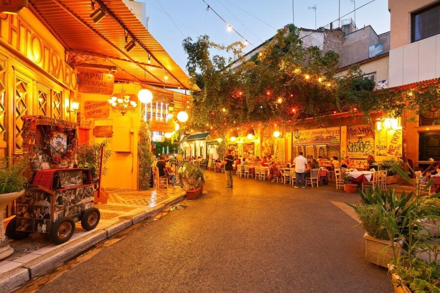 Athens: Premium Food and Wine Tasting Tour in the evening - Gelato to finish the night