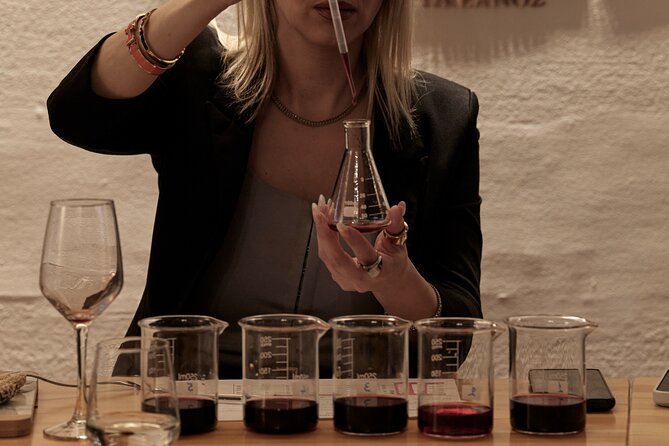 Athens: Wine Workshop Create your Own Wine under the Acropolis - Making the bottle, label, and wax seal