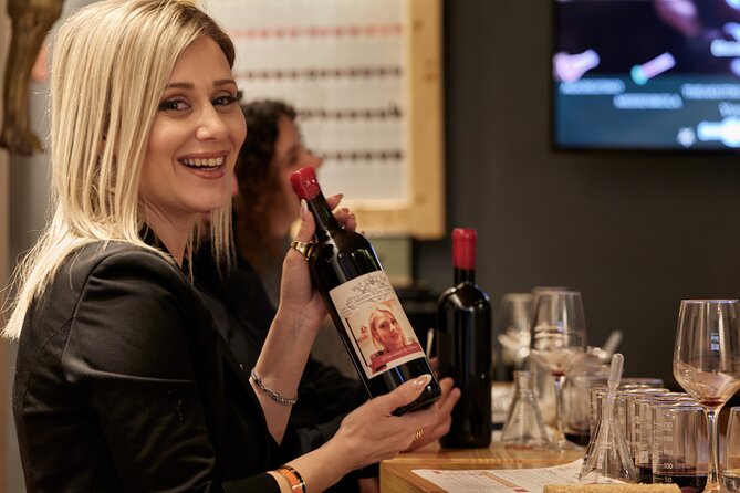 Athens: Wine Workshop Create your Own Wine under the Acropolis - Tasting five wines with cheese, olives, and rusks