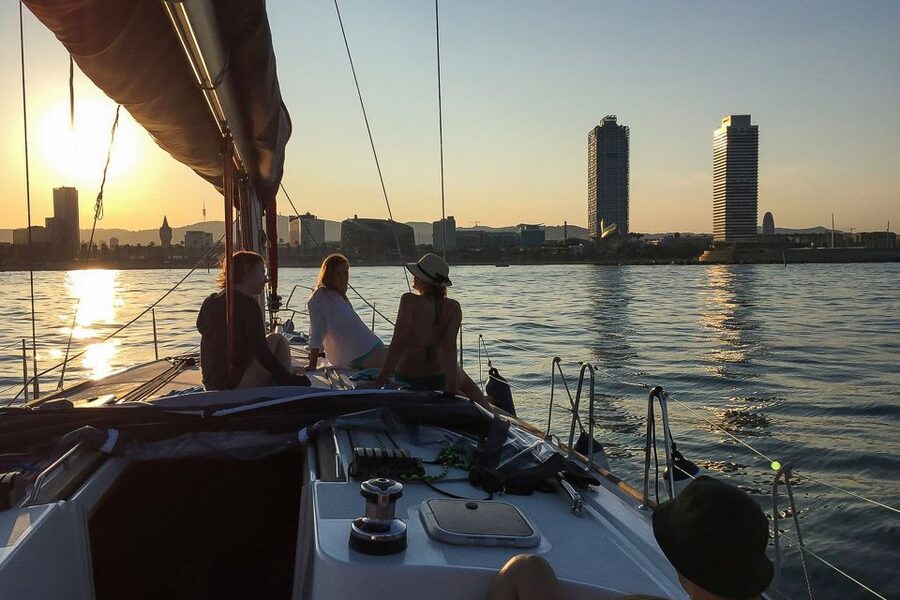 Barcelona: Coastline Boat Trip with Snacks and Cava - Snacks, cava, beer, and soft drinks