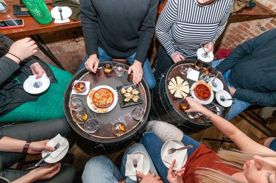 Barcelona Gourmet Food & Wine Tour with Local Expert - Stop two: comfort food in a music bar