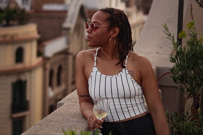 Barcelona: Guided Rooftop Wine Tasting – Enjoy 6 Spanish Wines - The rooftop setting at Passeig de Gràcia