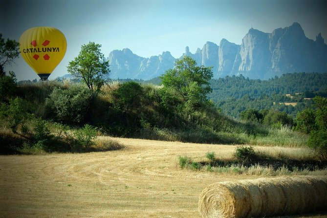 Barcelona: Montserrat Hot Air Balloon Ride with Champagne Toast - Drifting around Montserrat by wind