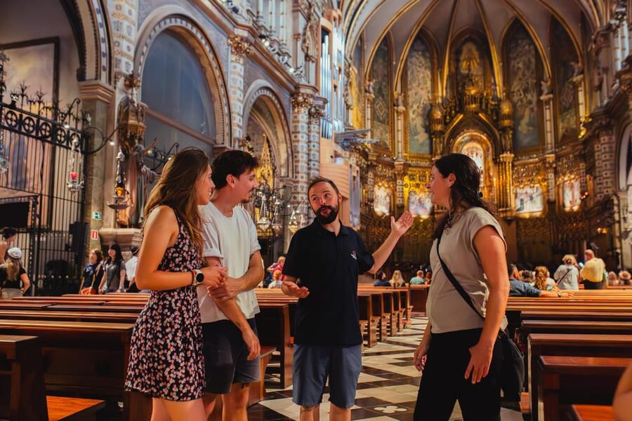 Barcelona: Montserrat with Winery, Lunch, and Train Options - The monastery and basilica: the essential visit