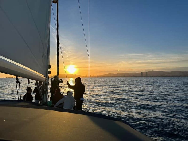 Barcelona: Sunset Boat Trip with Cava Wine and Snacks - Setting Out From Port Olimpic