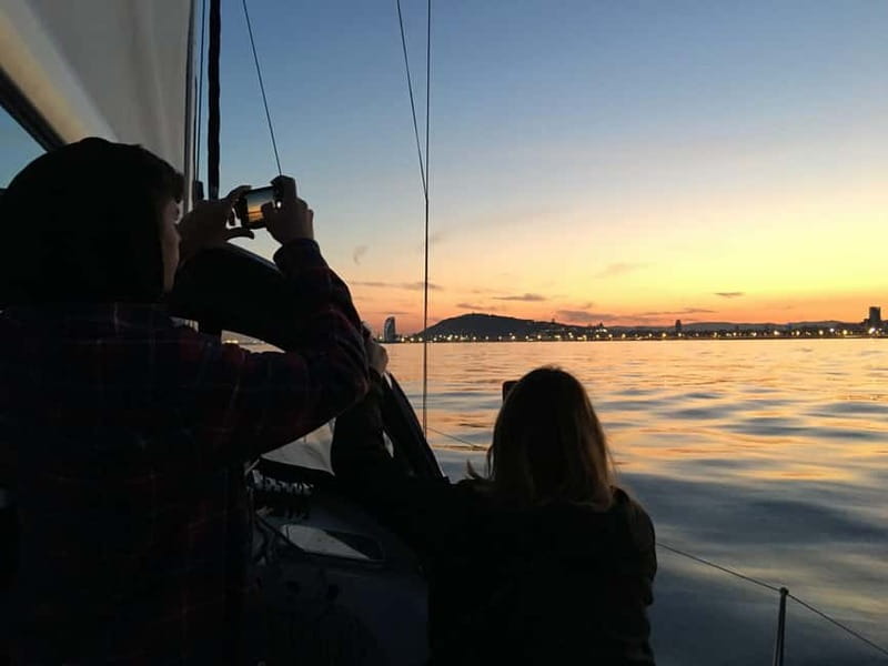 Barcelona: Sunset Boat Trip with Cava Wine and Snacks - Cava, Snacks, and Your Own Music
