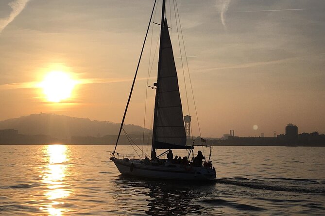Barcelona Sunset Cruise with Open Bar of Cava and Snacks - Sailing, motoring, and the boat experience