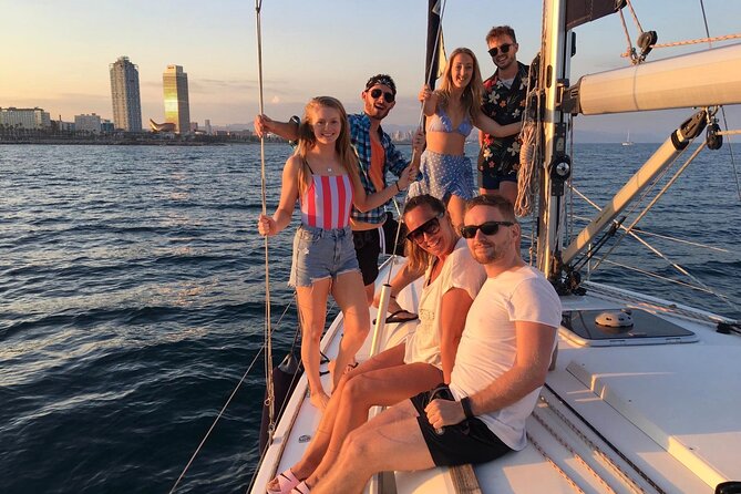 Barcelona Sunset Cruise with Open Bar of Cava and Snacks - Starting at Port Olimpic and finding your boat