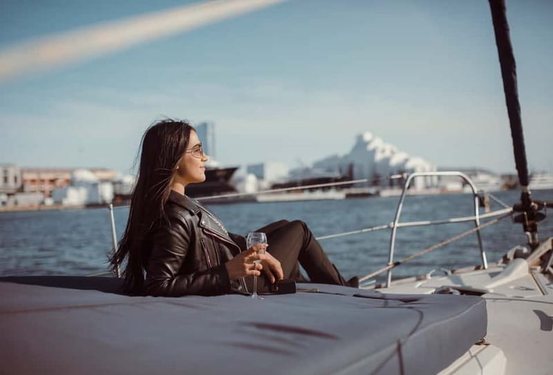 Barcelona: Sunset Skyline Cruise with Cava and Snacks - Cava, snacks, and the value of the fare