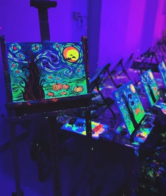 Barcelona: Wine and Van Gogh Paint and Sip Painting Class - Booking, cancellation, and access