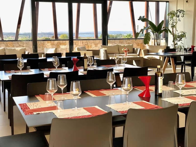 Bardolino: Wine tasting at Cantina Valetti - The terrace adds a scenic pause