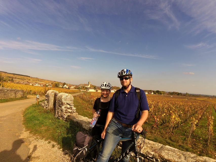 Beaune: Winery Tour by Bike with Wine Tasting - Tasting among the vines