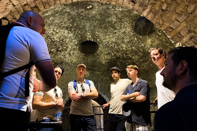 Belgrade Underground Tour w/ Sparkling Wine Along the River - The Austrian gunpowder warehouse and ancient stonework
