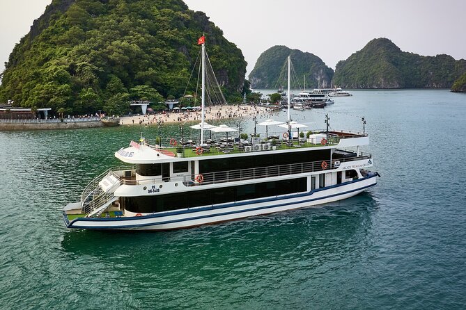 BEST SELLER - Halong 5 Star Day Cruise: Buffet, Wine & Jacuzzi - Key points to know before booking