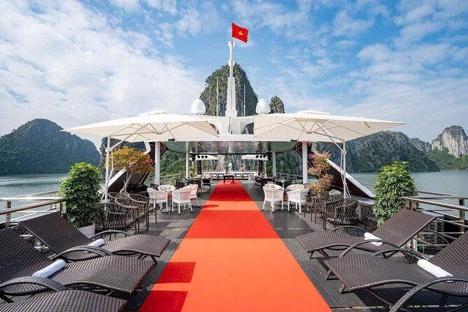 BEST SELLER - Halong 5 Star Day Cruise: Buffet, Wine & Jacuzzi - Why this $30 Ha Long Bay day trip makes sense