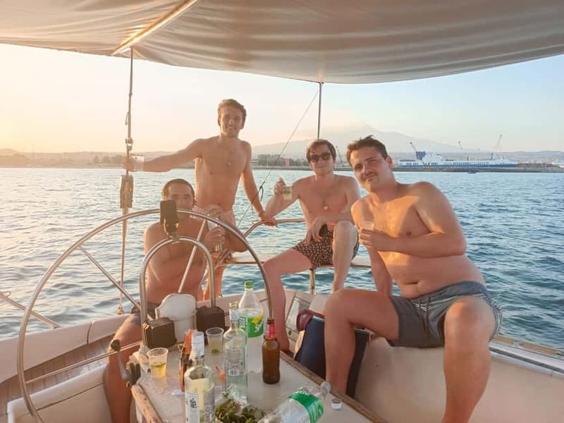 Boat trip to the Cyclades with Prosecco and snorkeling - Aci Trezza and the Cyclops Islands