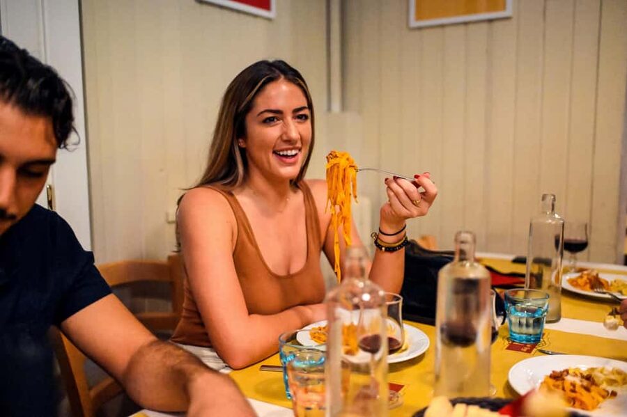 Bologna: Local Food Tour with Authentic Tastings and Wine - Mortadella, Tigella, and Lasagna verde