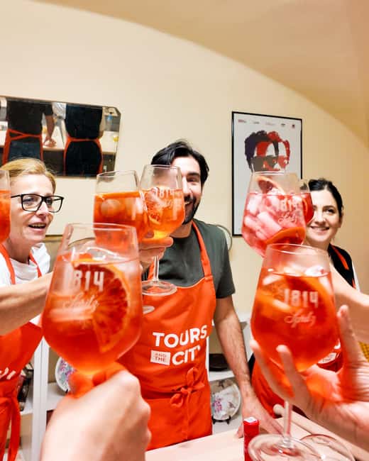 Bologna: Pasta Cooking Class, Ragu, Spritz, Wine & Gelato - Finishing with Moka coffee, amaro, and gelato