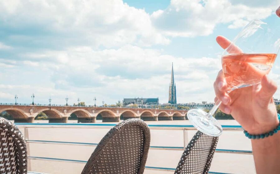 Bordeaux: Guided Wine and Canelé Discovery Cruise - The Pont d’Aquitaine and the upper river