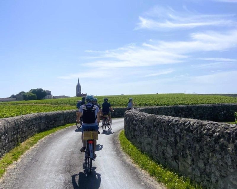 Bordeaux: St-Emilion Vineyards e-Bike Tour with Wine & Lunch - Lunch at a château