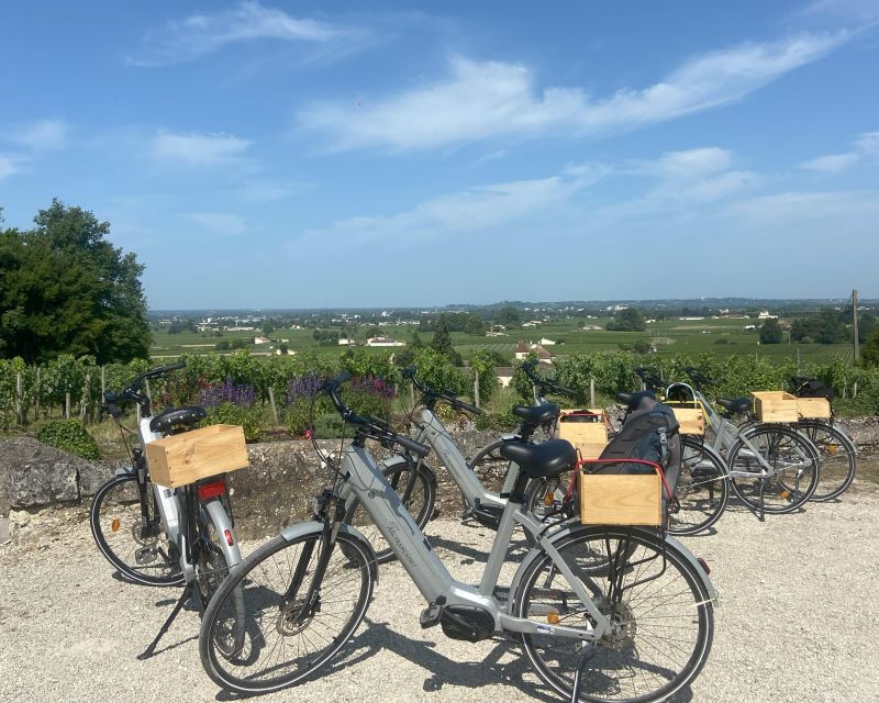 Bordeaux: St-Emilion Vineyards e-Bike Tour with Wine & Lunch - What the $222 price includes