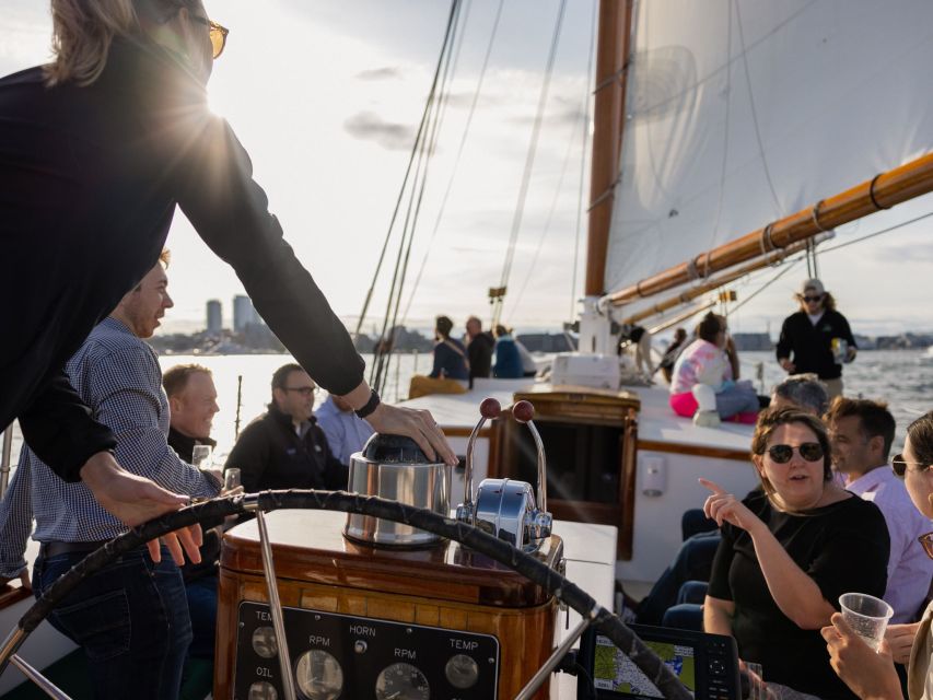 Boston: Harbor Champagne Sunset Sail from Rowes Wharf - Who will enjoy this Boston sailing most
