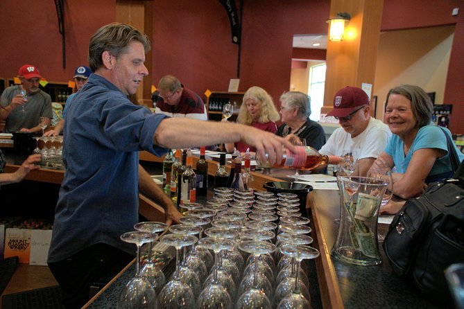 Branson VIP Wine Tasting and Dinner Tour - Winery stops, frozen drinks, and changing schedules
