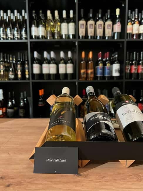 Bratislava: Wine Tasting Experience in the Dark - Four Slovak wines, one glass at a time