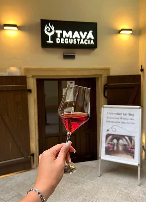 Bratislava: Wine Tasting Experience in the Dark - Booking, cancellation, and practical value