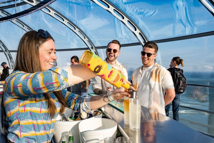 Brighton: i360 Entry & Champagne (Soft Drink for Under 18s) - Booking, cancellation, and access
