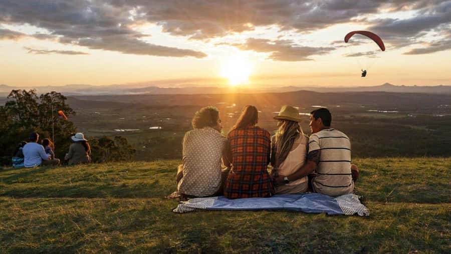 Brisbane: Boutique Winery Tour with Gourmet Lunch - More time for wine at Witches Falls Winery