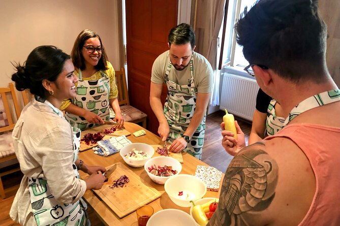 Budapest Cooking Class & Market Tour with Local Guide & Wines - Central Market Hall: Start With Tasting, Not Shopping