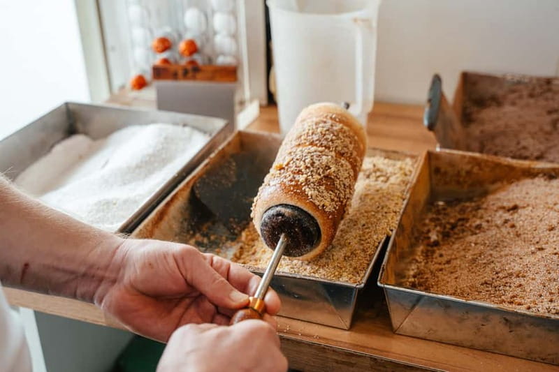 Budapest: Food Tour Market to Tavern: 14+ Tasters & Wines - Bakery treats and small local stops