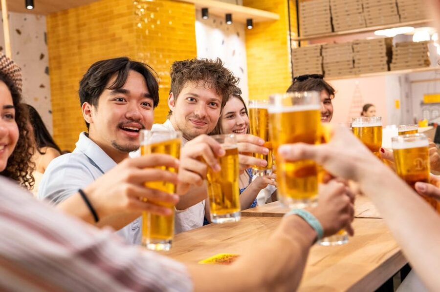Budapest: Guided Food Tour with Wine, Beer, and Shots - Traditional dishes at the table