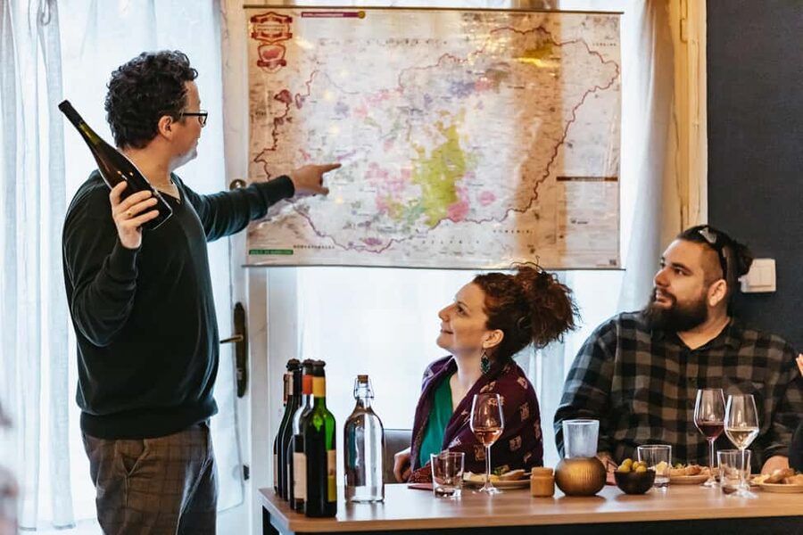 Budapest: Hungarian Wine Tasting with 8 Wines and Tapas - Practical timing and booking advice