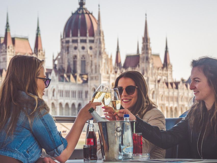 Budapest: Unlimited Prosecco and Wine Sightseeing Cruise - The Budapest sights from the water