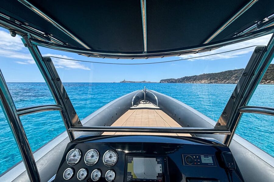 Cagliari: Zodiac Boat Tour, 3-4 SwimStops, Wine & Snorkeling - The ride past Poetto Beach